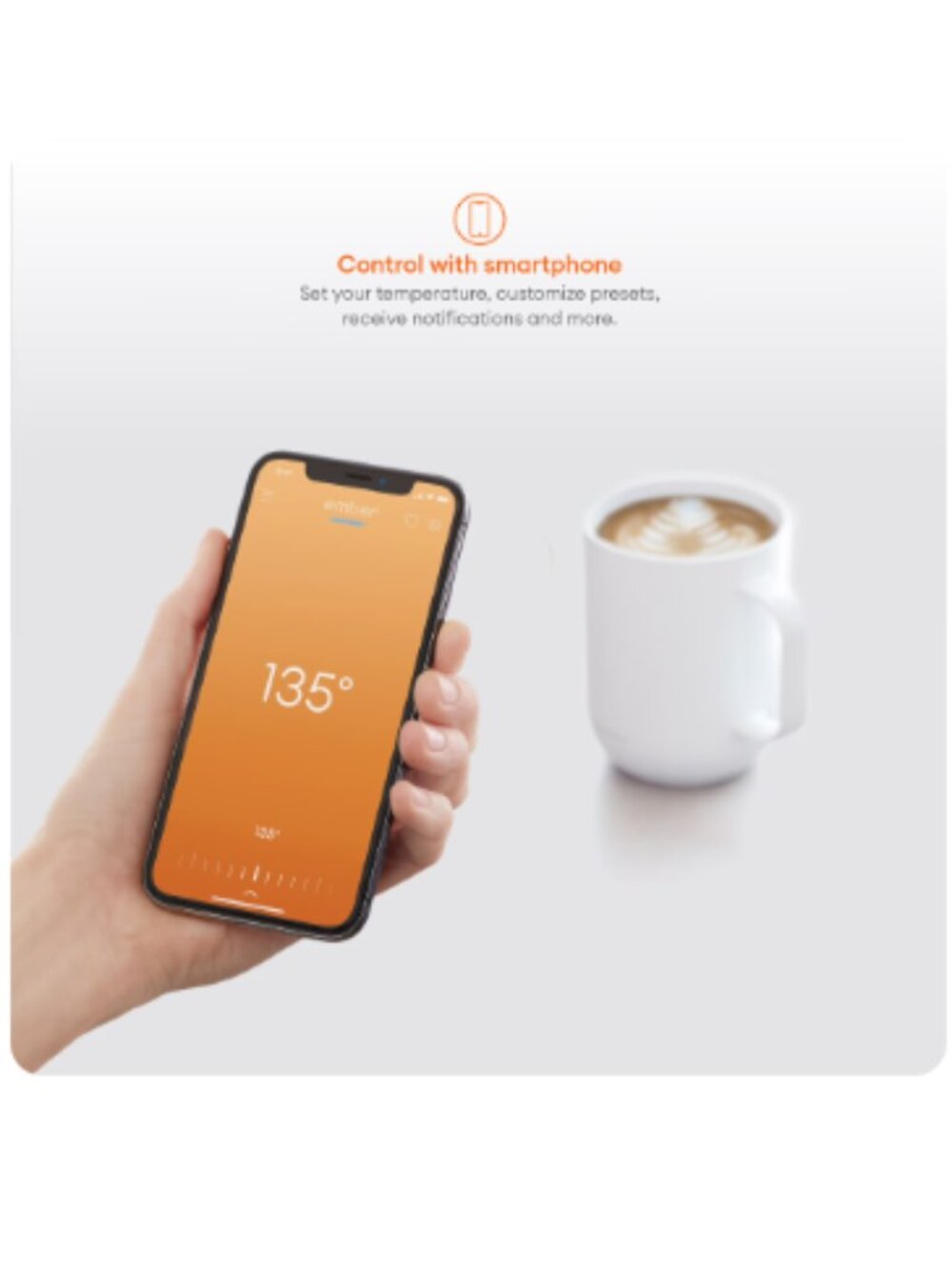Ember Temperature Control Smart Mug 2, 10 Oz White - Picture 6 of 13